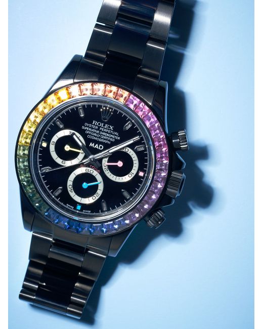 Rolex daytona cheap rainbow mad paris